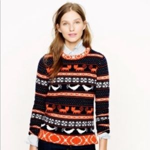 J. Crew Farmyard fair isle sweater